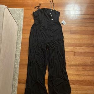 Urban outfitters black jumpsuit